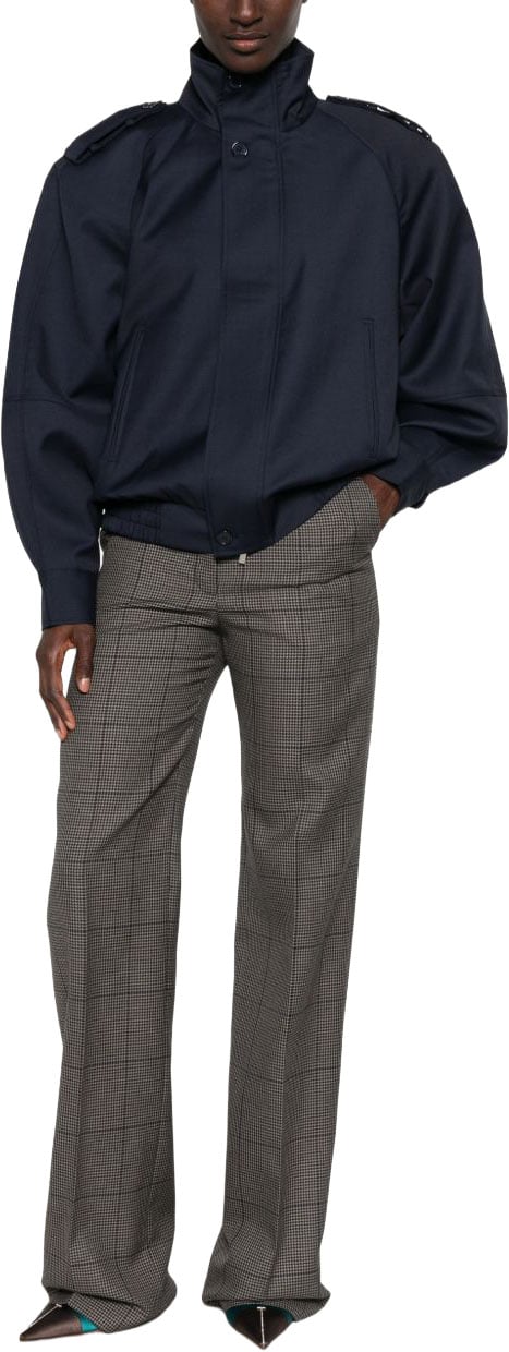 MUGLER Trousers Taupe Taupe