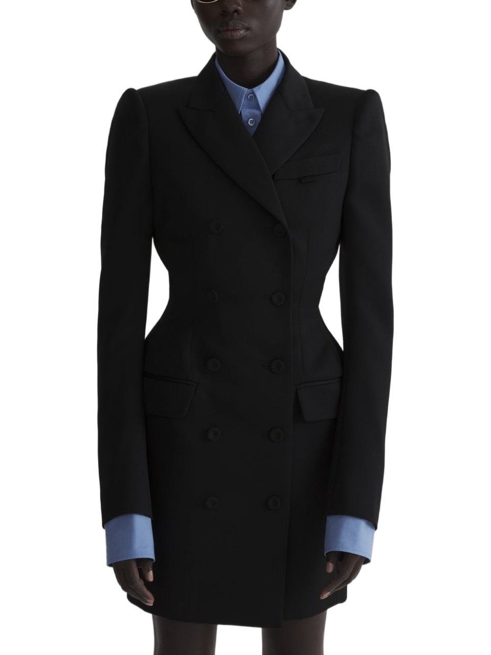 MUGLER Dresses Black Zwart