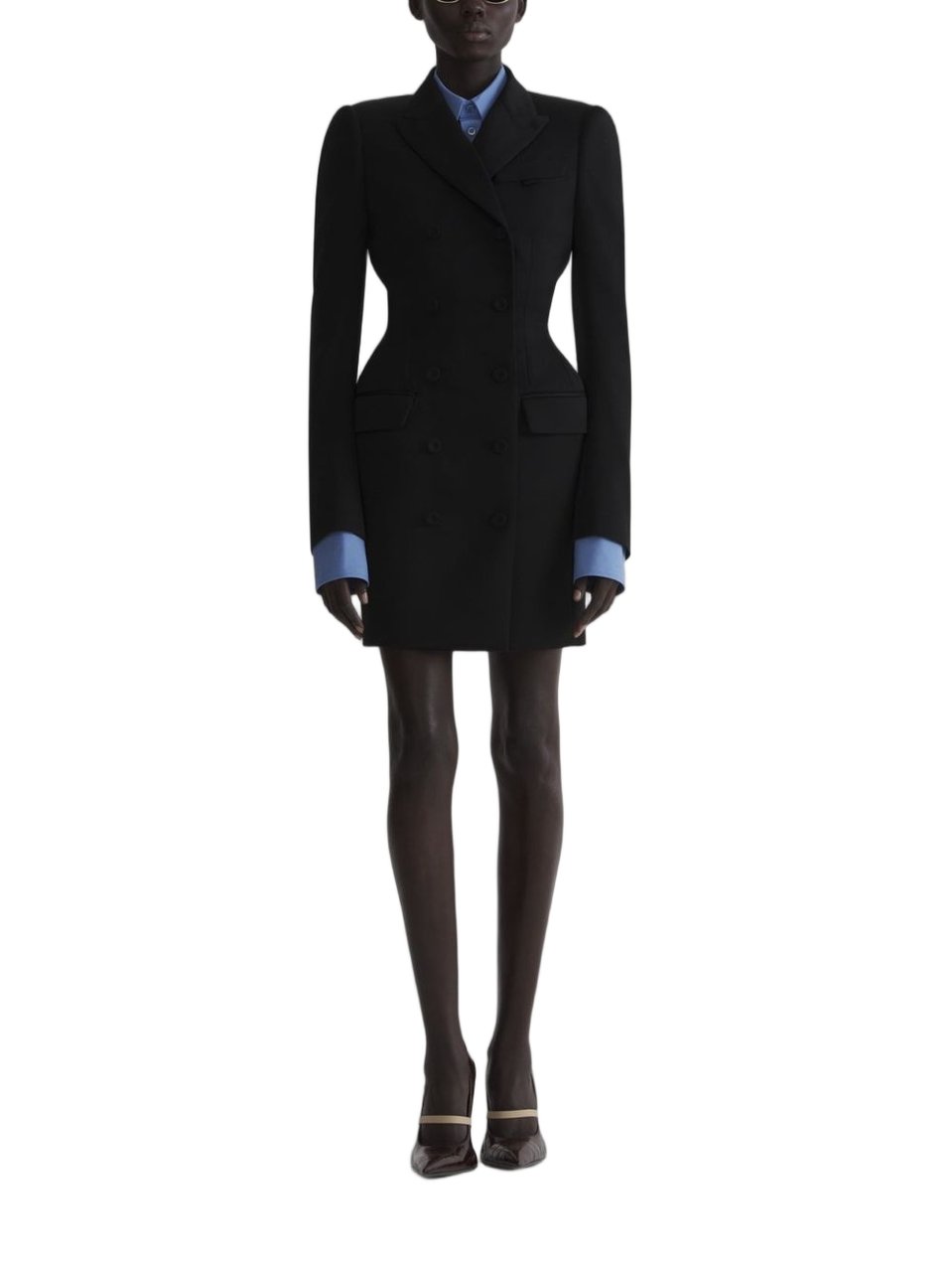 MUGLER Dresses Black Zwart