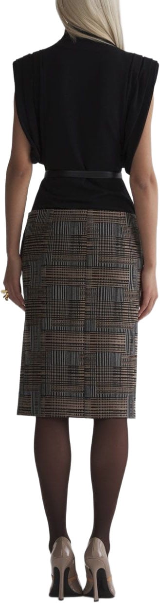 MUGLER Top Black Zwart
