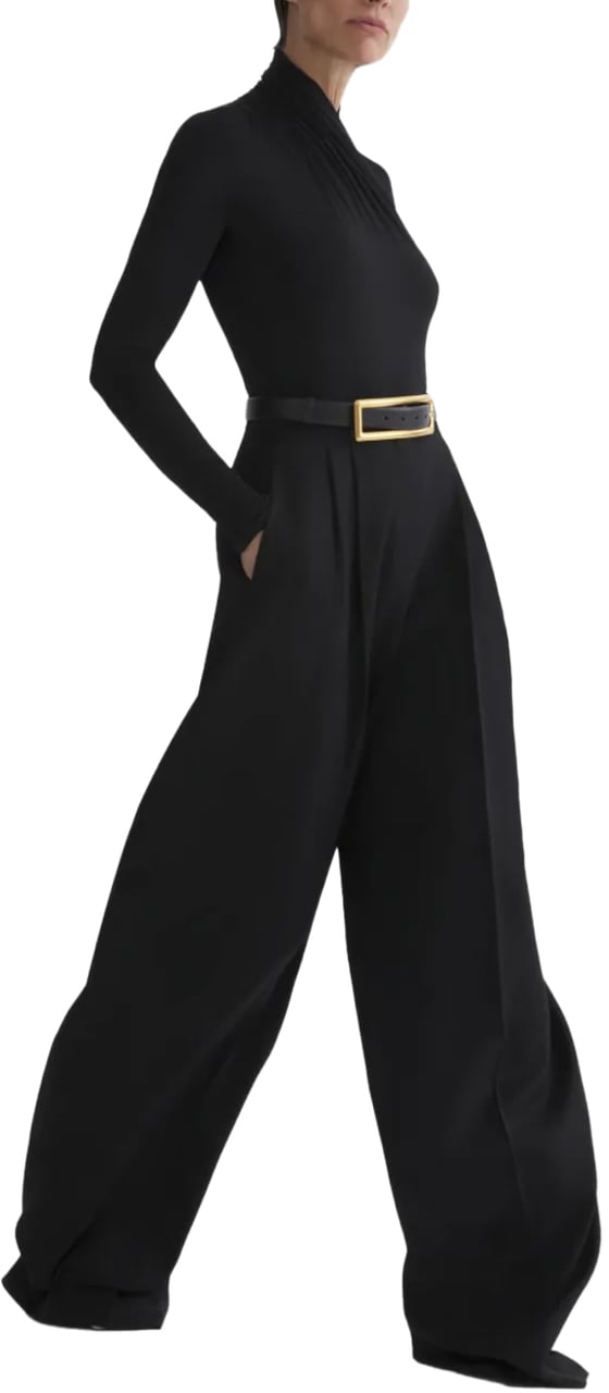 MUGLER Pantalon Black Zwart