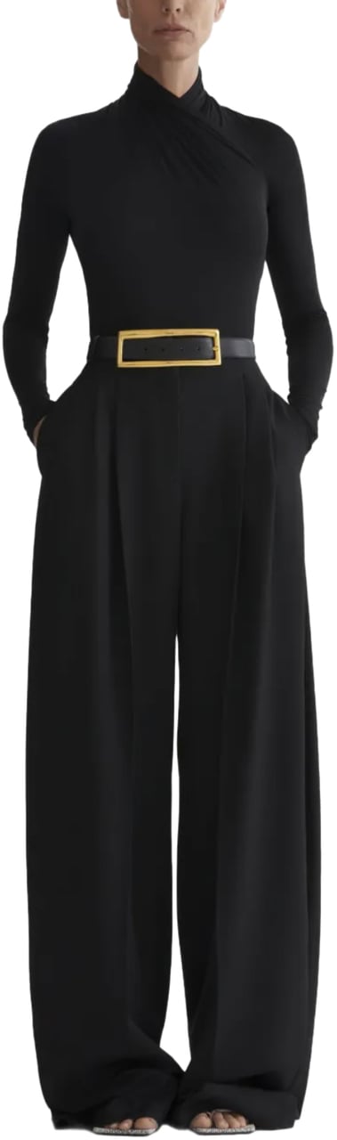 MUGLER Pantalon Black Zwart