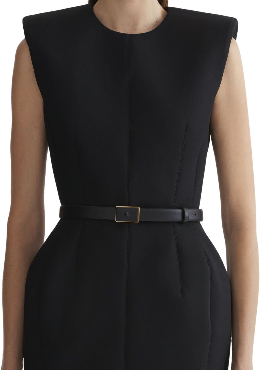 MUGLER Dresses Black Zwart