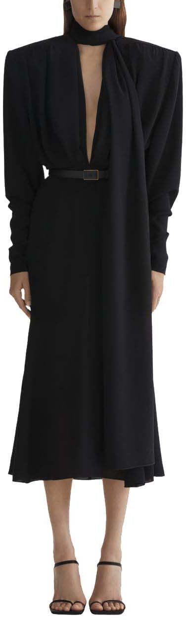 MUGLER Dresses Black Zwart