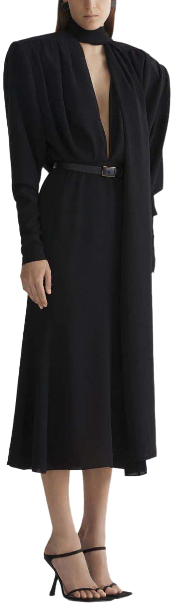 MUGLER Dresses Black Zwart