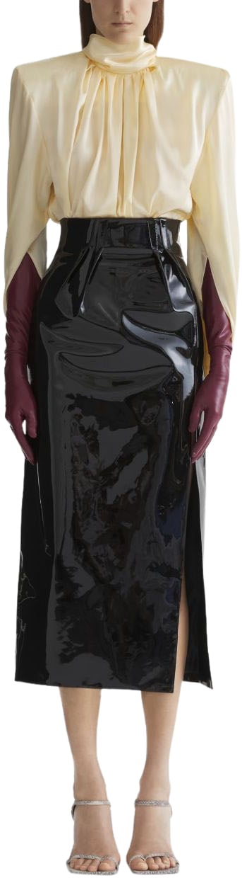 MUGLER Top White Wit