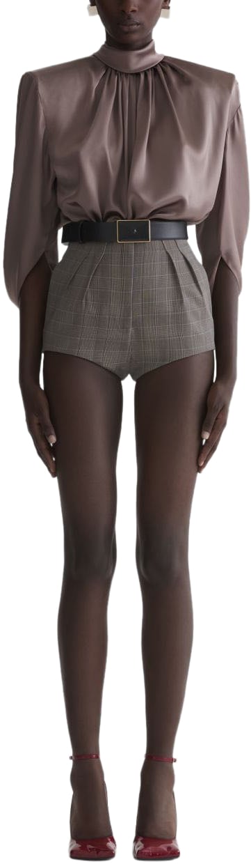 MUGLER Top Beige Beige