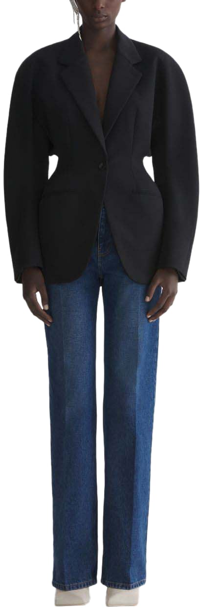 MUGLER Jackets Black Zwart