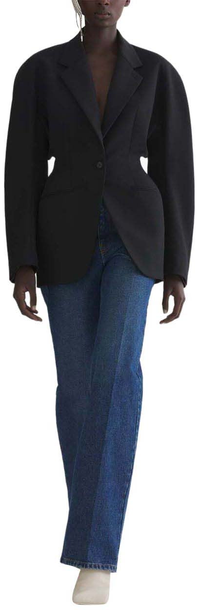 MUGLER Jackets Black Zwart