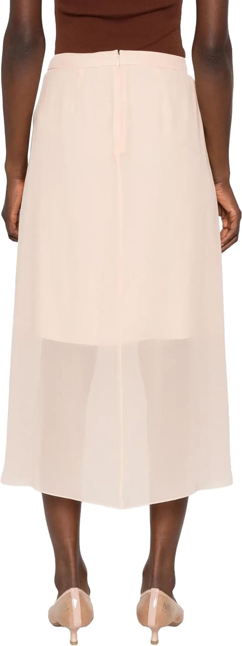 MUGLER Ju0590 Skirt Powder Pink Roze