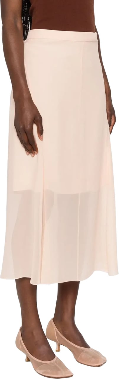 MUGLER Ju0590 Skirt Powder Pink Roze