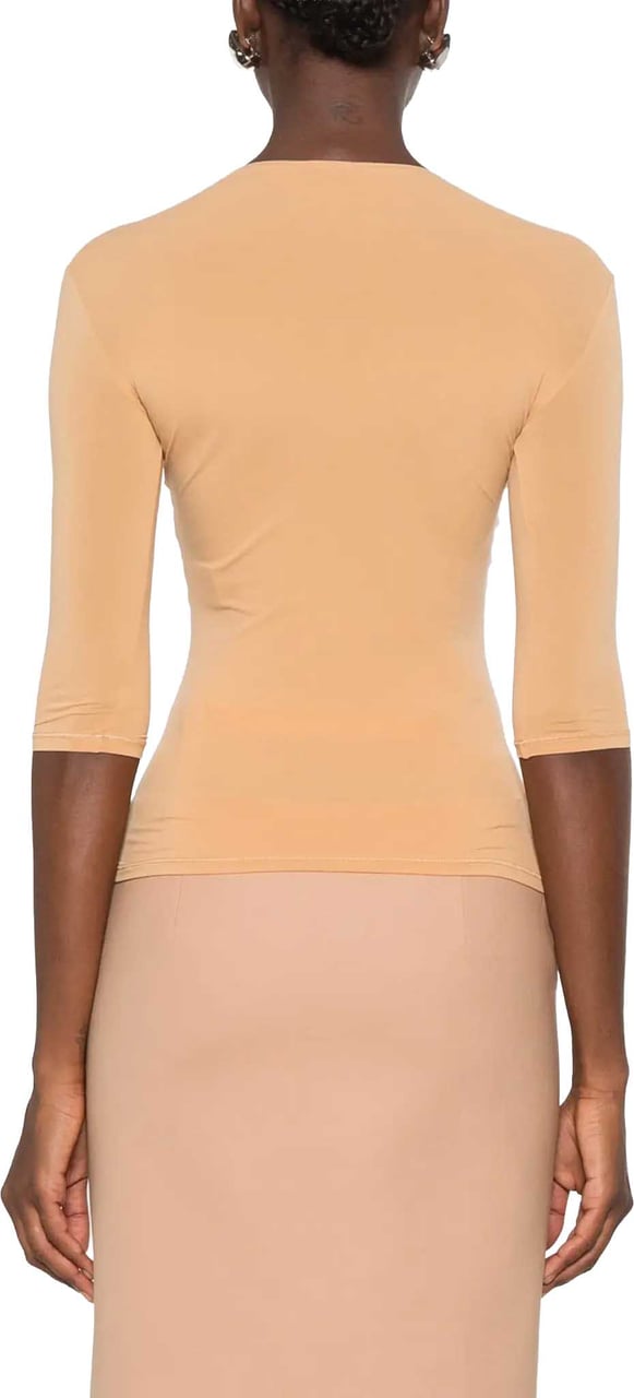 MUGLER To0885 Top Pelle Oranje