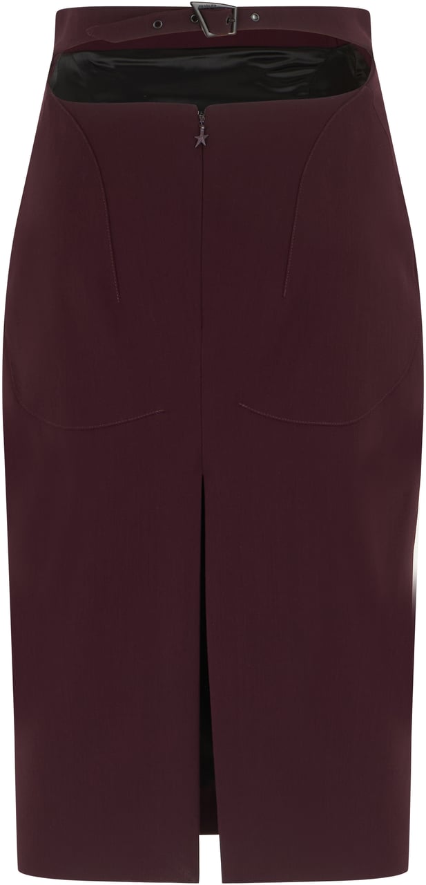 MUGLER Bodycon dress Bruin
