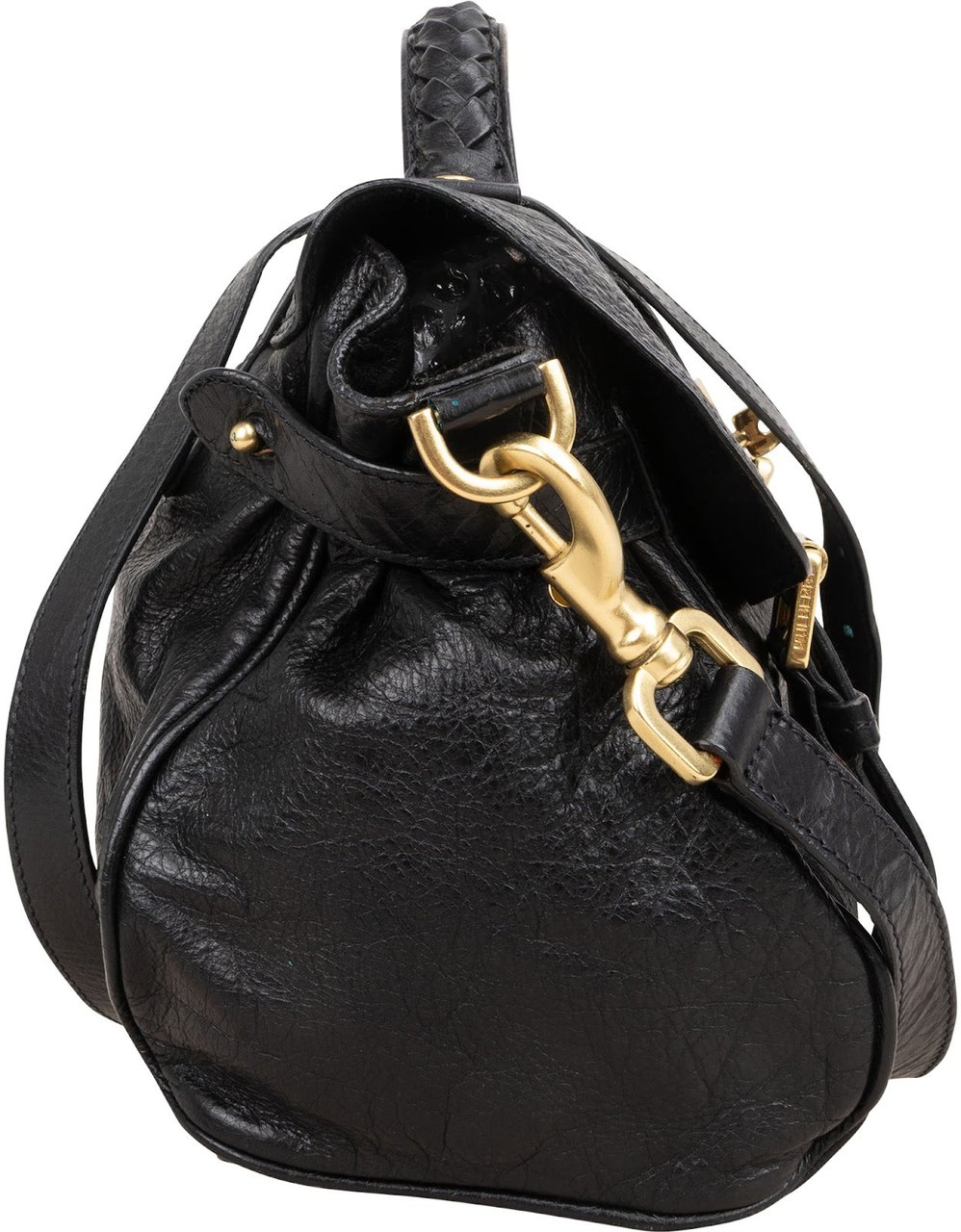 Mulberry Soft Buffalo Leather Alexa Satchel Crossbody Handbag Beige