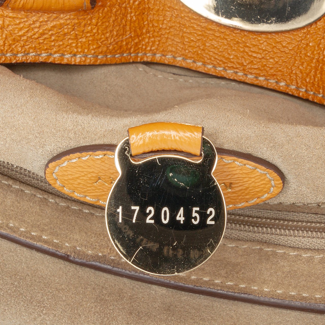 Mulberry Small Leather Bayswater Satchel Bruin