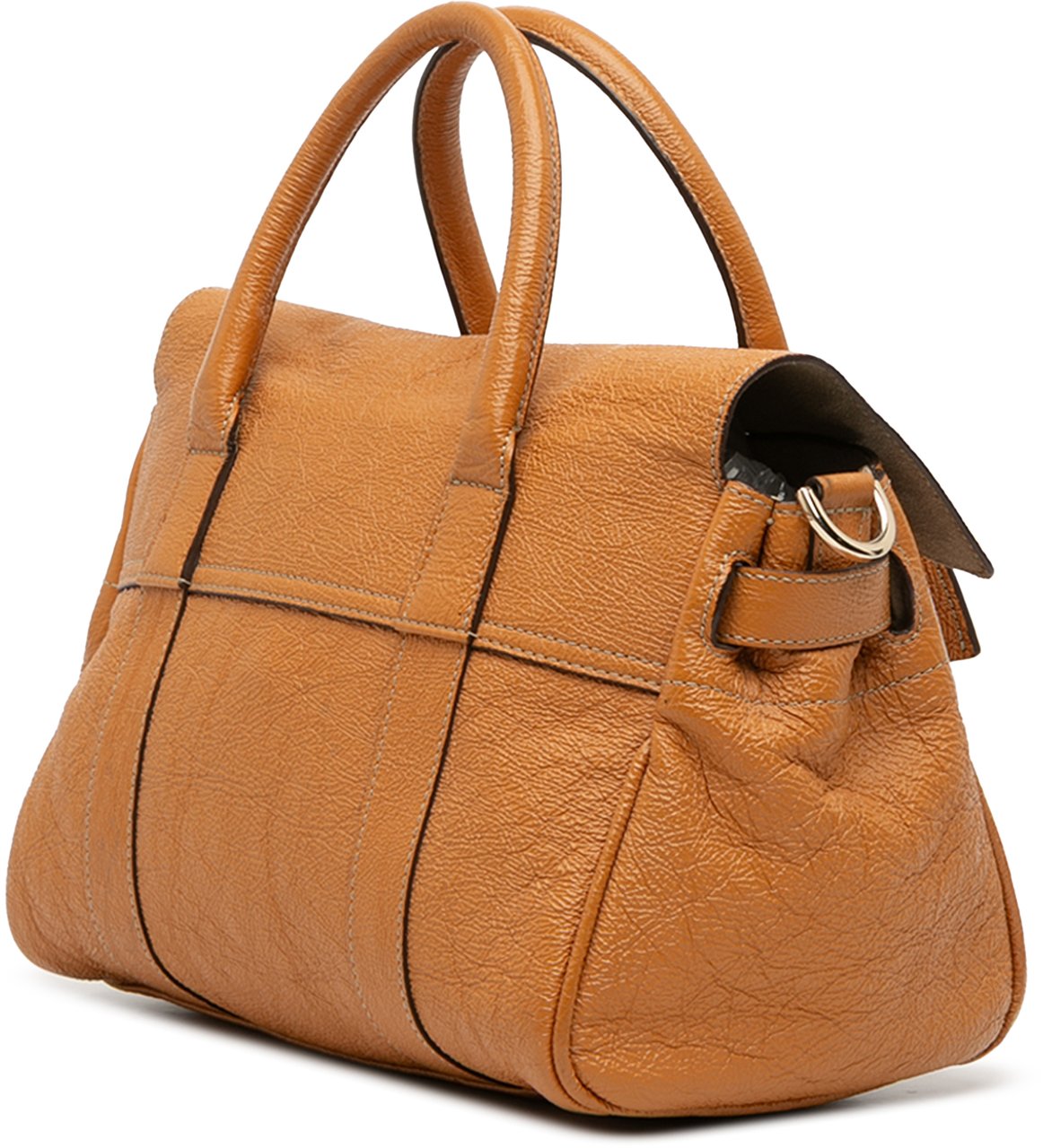 Mulberry Small Leather Bayswater Satchel Bruin