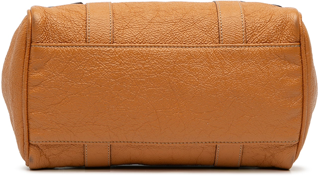 Mulberry Small Leather Bayswater Satchel Bruin