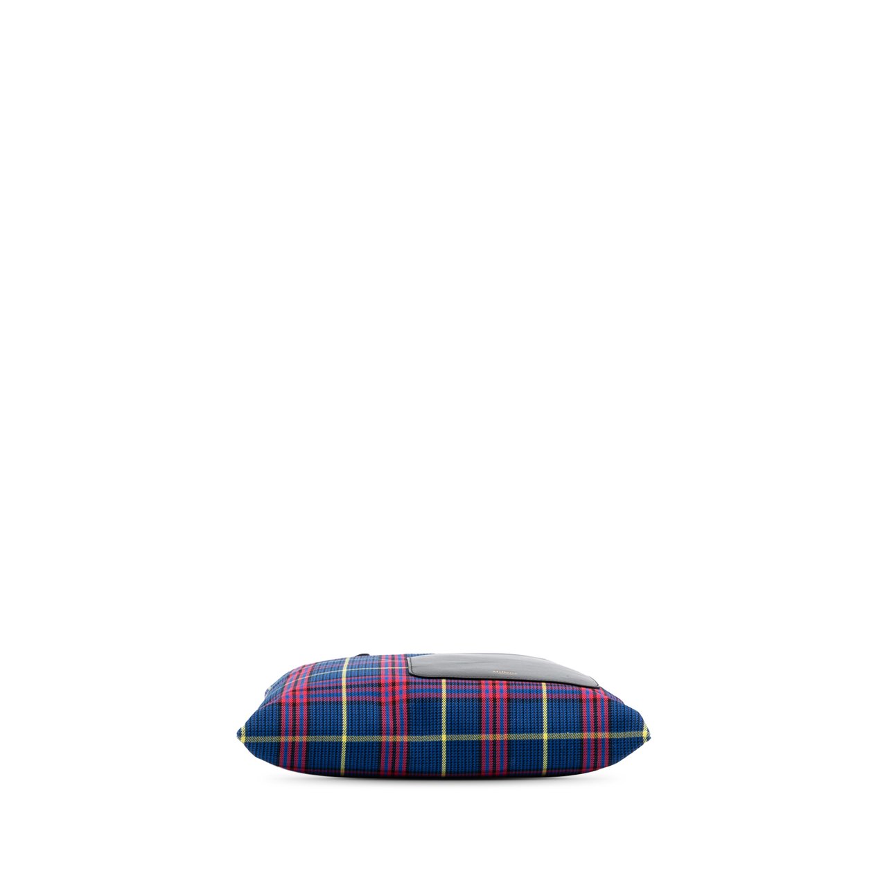 Mulberry Plaid Canvas Tote Blauw