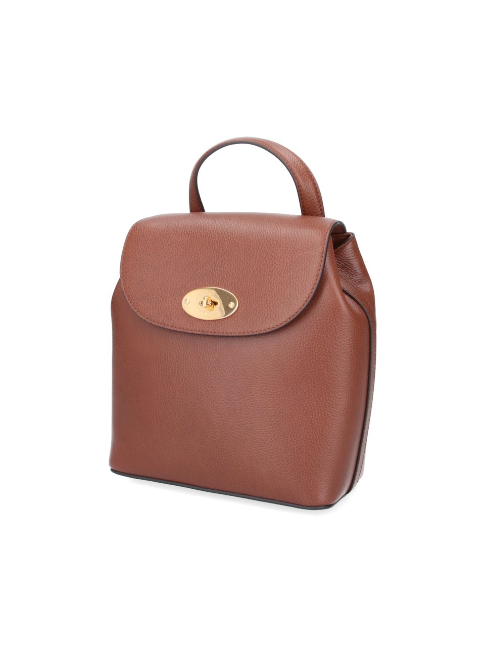 Mulberry Brown Bayswater Leather Mini Backpack Bruin