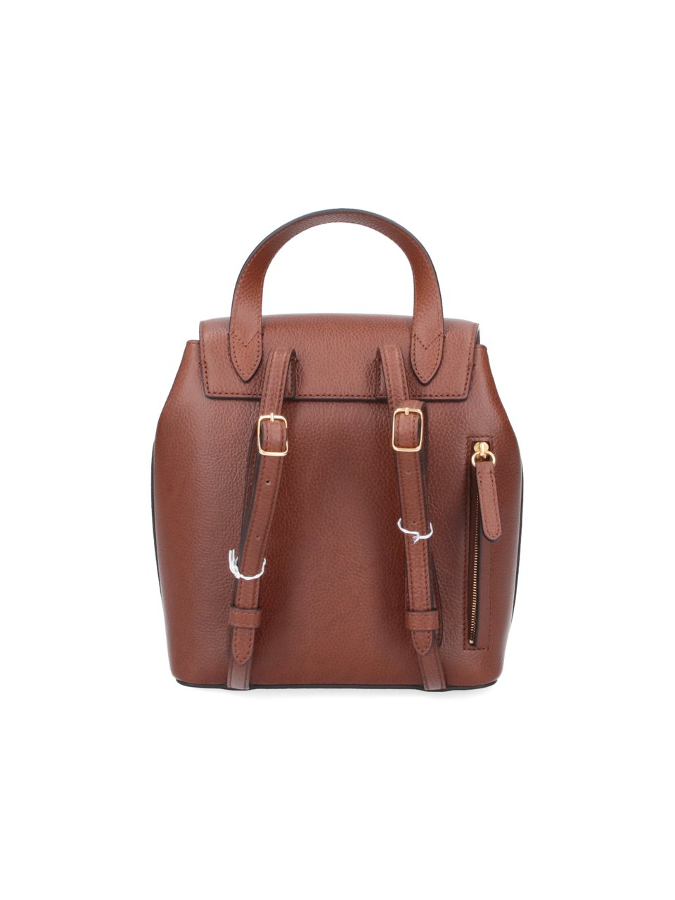 Mulberry Brown Bayswater Leather Mini Backpack Bruin
