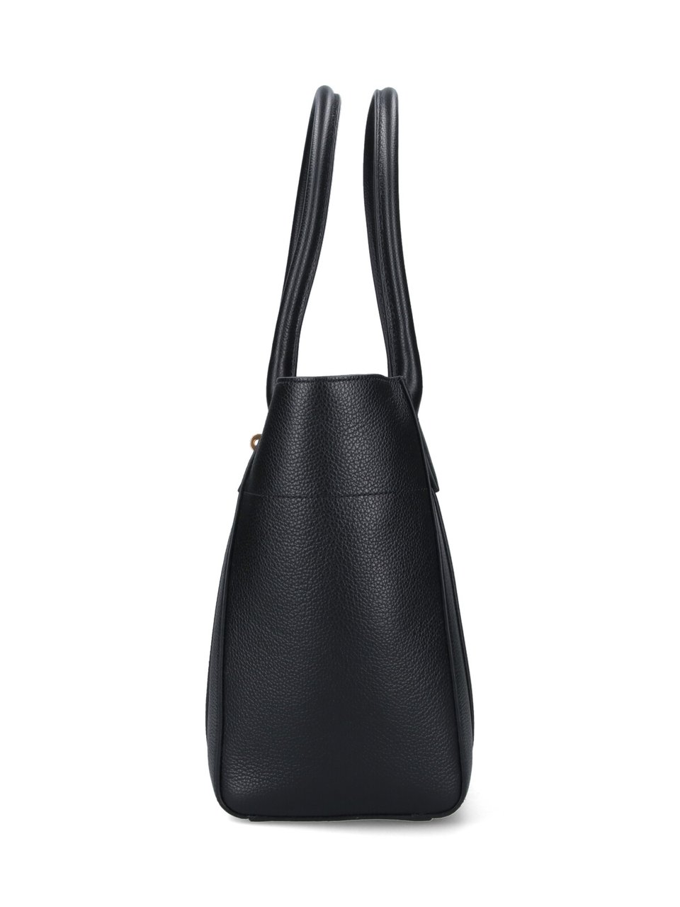 Mulberry Black Bayswater 9 To 5 Hammered Leather Tote Bag Zwart