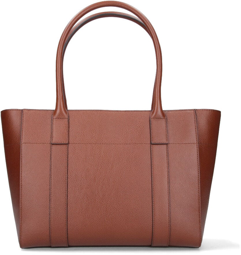 Mulberry Brown Bayswater 9 To 5 Hammered Leather Tote Bag Bruin