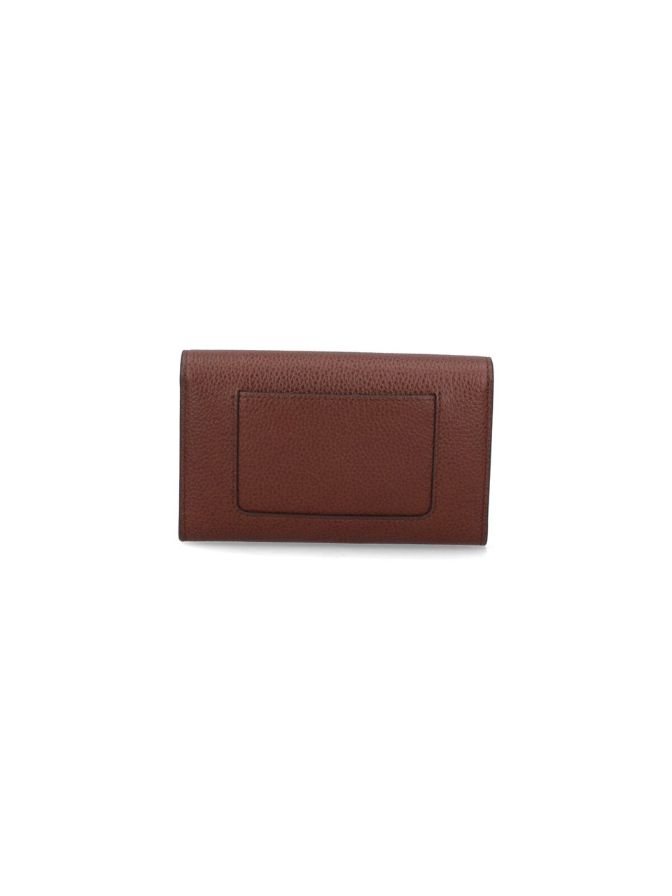 Mulberry Brown Darley Hammered Leather Wallet Bruin