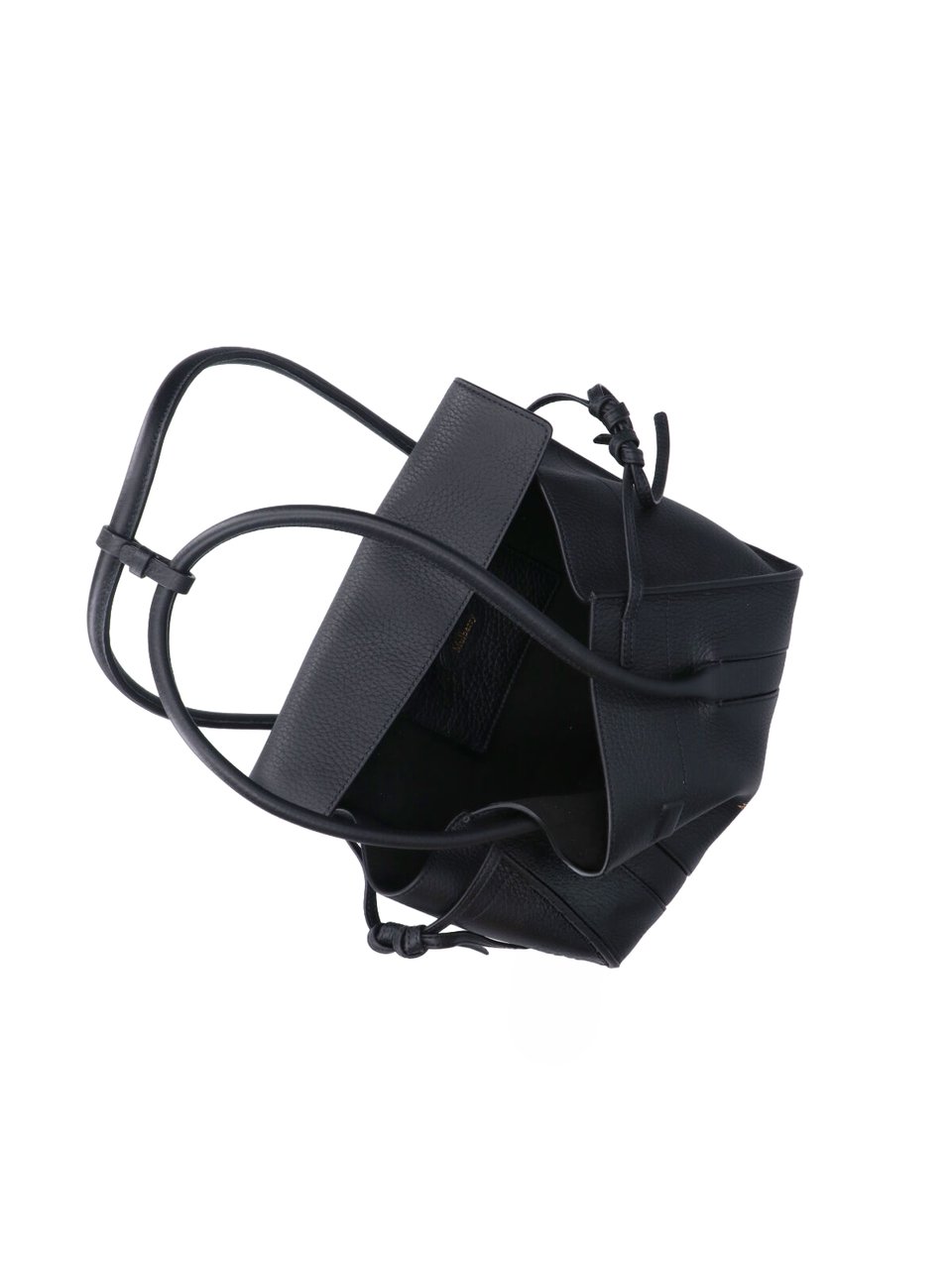 Mulberry Black Soft Bayswater Calf Leather Shoulder Bag Zwart