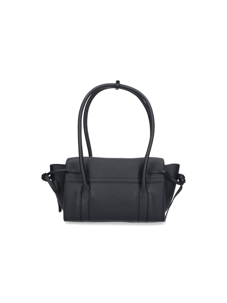 Mulberry Black Soft Bayswater Calf Leather Shoulder Bag Zwart