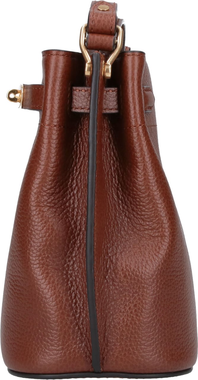 Mulberry Brown Islington Mini Bucket Bag Bruin