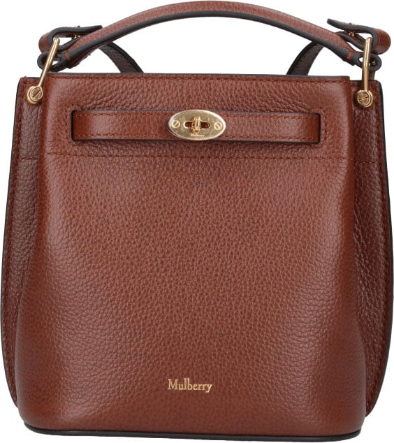 Mulberry Brown Islington Mini Bucket Bag Bruin