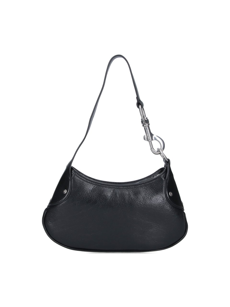 Mulberry Small Black Calf Leather Shoulder Bag Zwart
