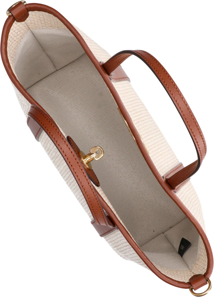 Mulberry Cream/Brown Bayswater Mini Tote Bag Neutraal