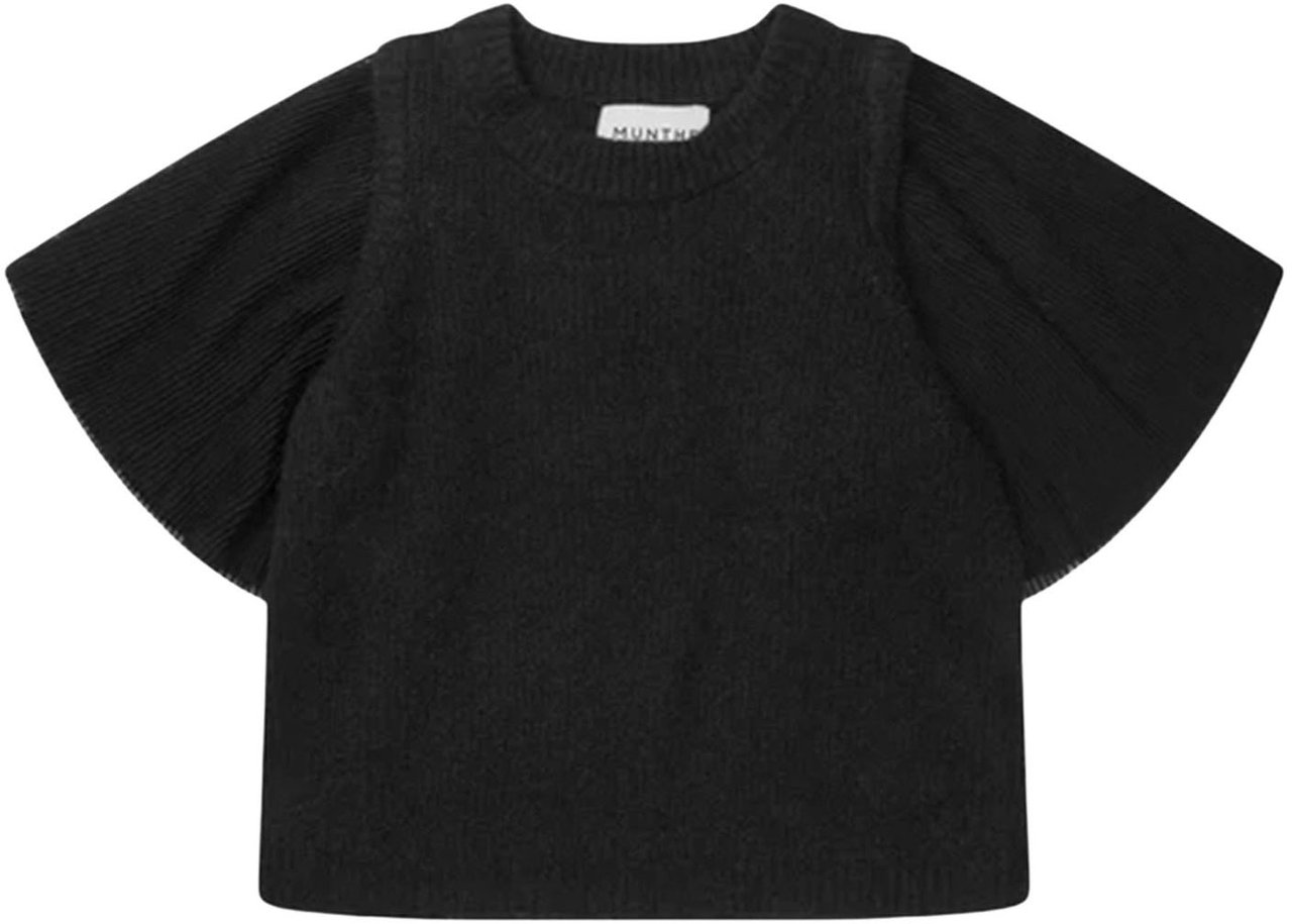 Munthe Devoted Tops Zwart 224-1616-22475 Devoted 2 Zwart