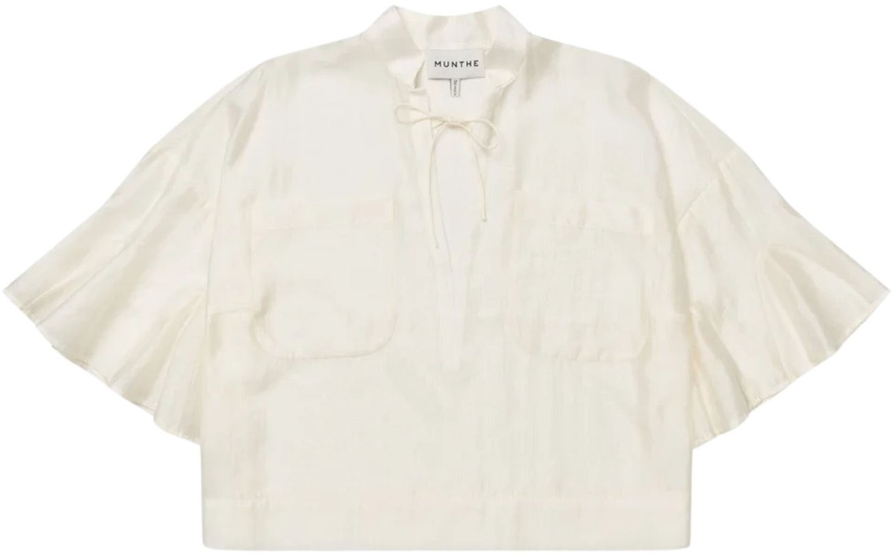Munthe Munthe Birkson Tops Ecru 261-1021-26130 Wit