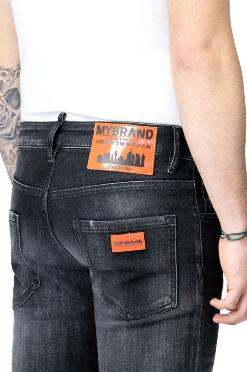 My Brand MyBrand Jeans Neon Heart Of Milan Dark Grey Grijs