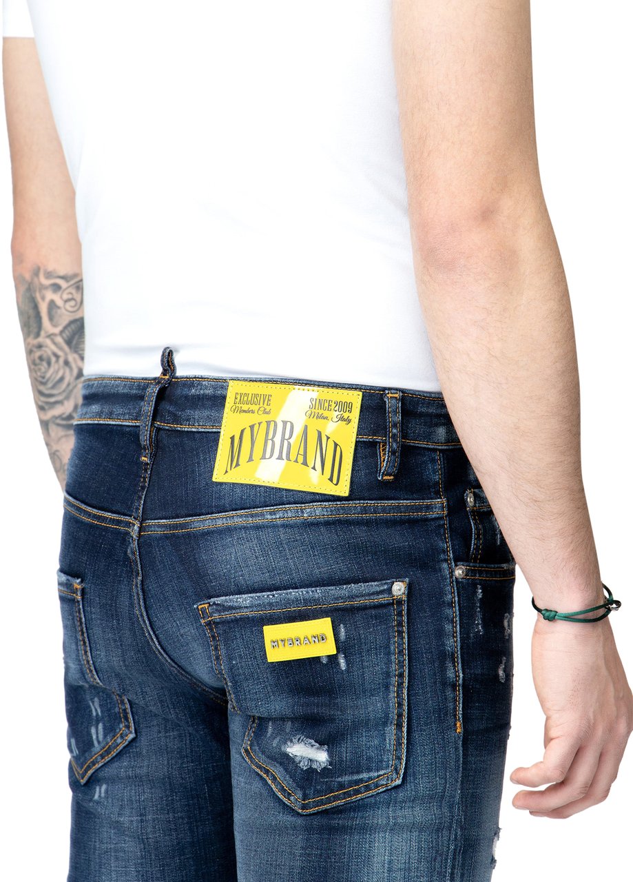 My Brand YELLOW MEMBERS CLUB | DENIM Blauw