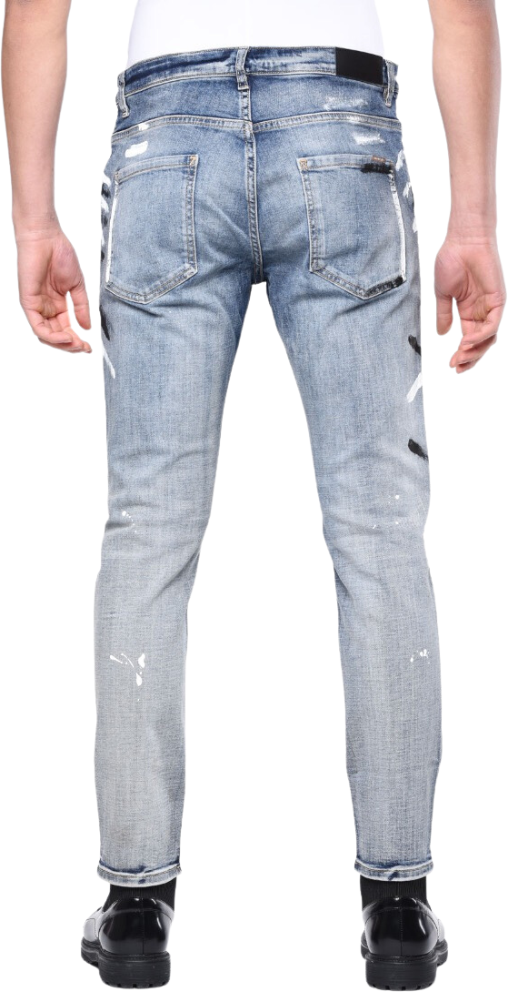 My Brand 1963 - Light Blue Paintin | LIGHT BLUE JEANS Blauw