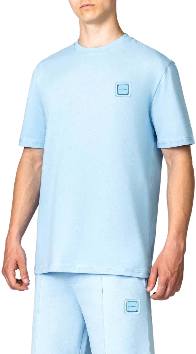 My Brand MB ESSENTIALS COTTON TSHIRT | BLUE Blauw