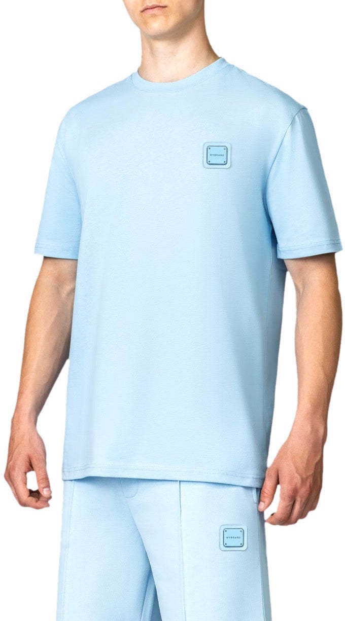 My Brand MB ESSENTIALS COTTON TSHIRT | BLUE Blauw