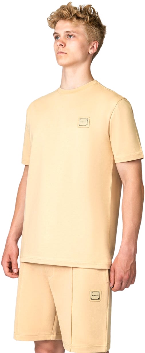 My Brand MB ESSENTIALS COTTON TSHIRT | BEIGE Beige