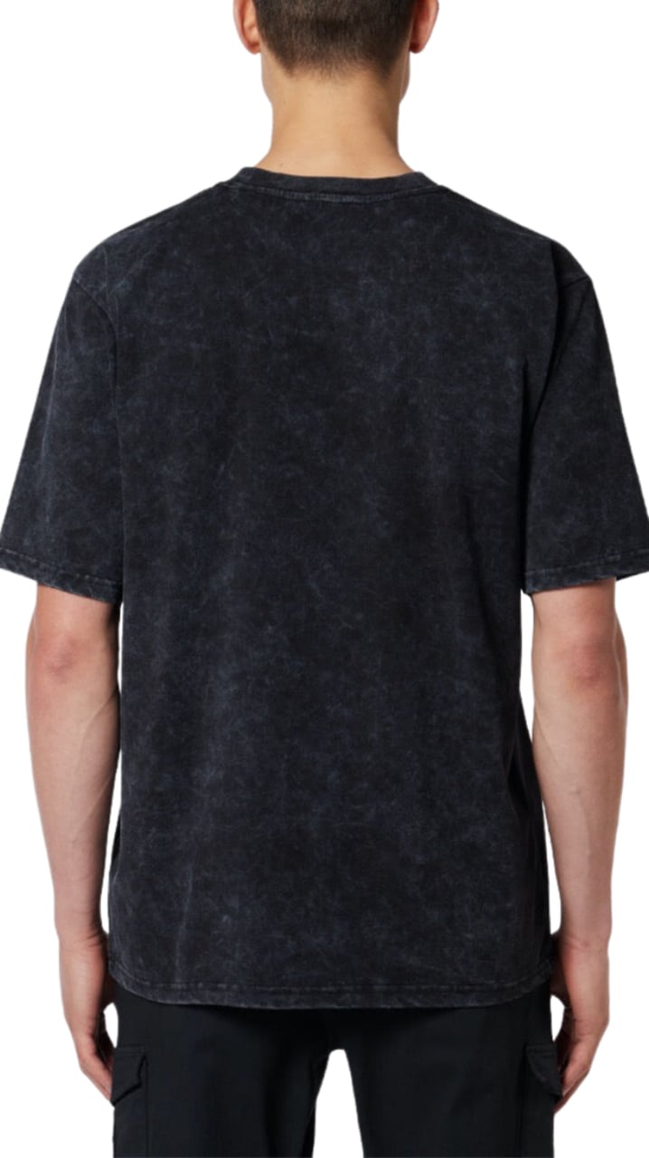 My Brand Acid Wash M T-Shirt Asphalt | BLACK Zwart