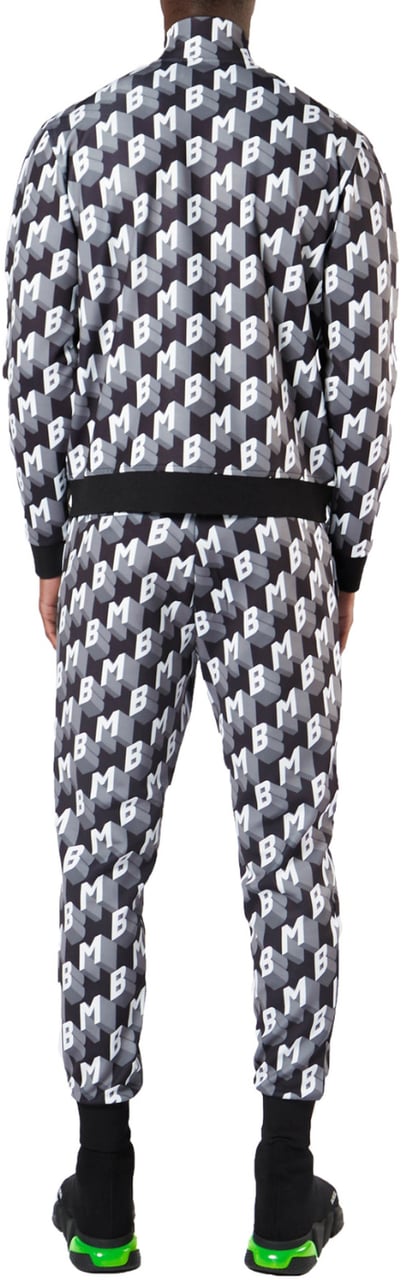 My Brand All Over Orange Badge Tracksuit | BLACK Zwart