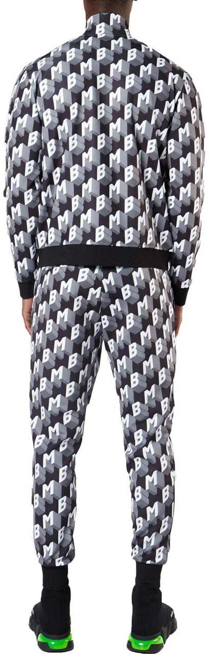 My Brand All Over Orange Badge Tracksuit | BLACK Zwart