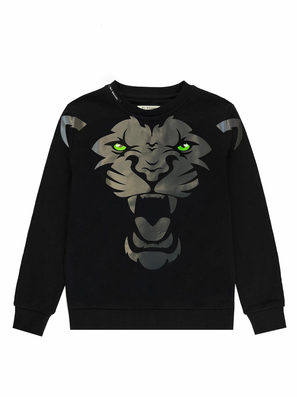 My Brand Angry Lion Sweater | BLACK Zwart