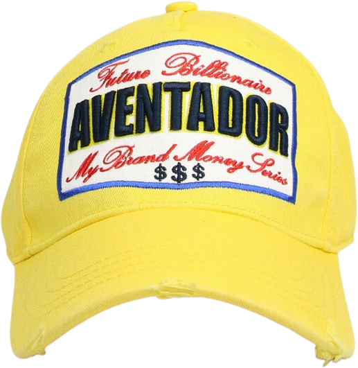 My Brand Aventador Cap | YELLOW Geel