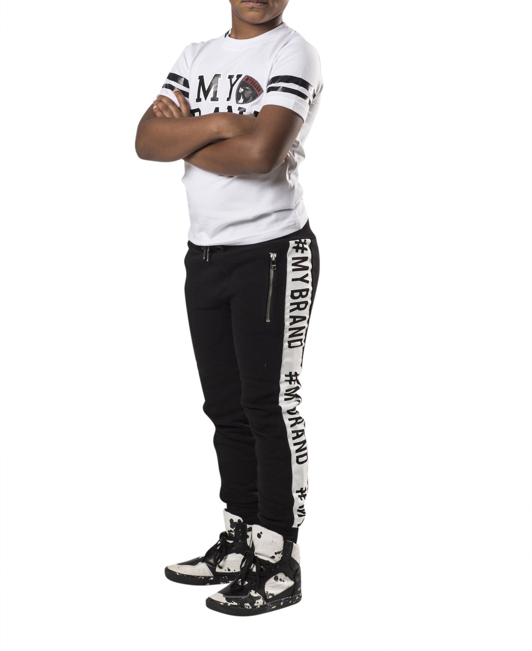 My Brand BASEBALL LOGO T-SHIRT | WHITE Wit