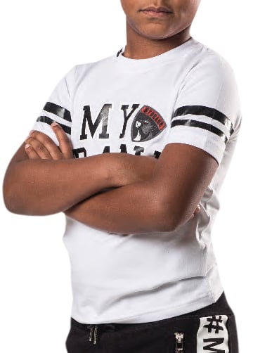 My Brand BASEBALL LOGO T-SHIRT | WHITE Wit
