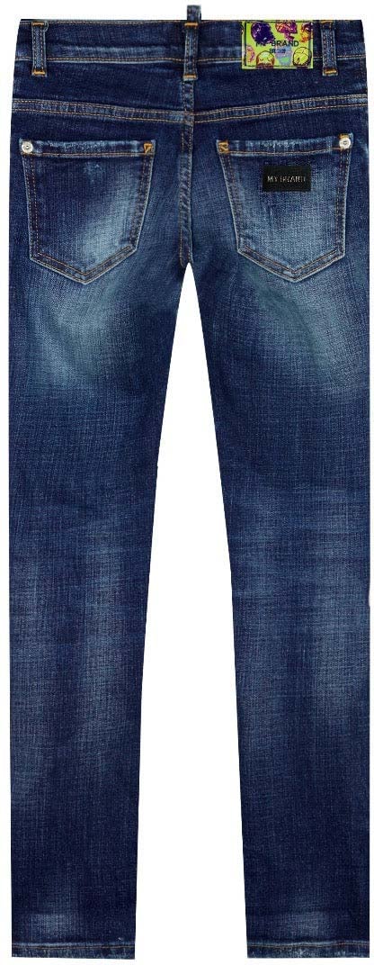 My Brand Base Washed Denim Jeans | DENIM Blauw