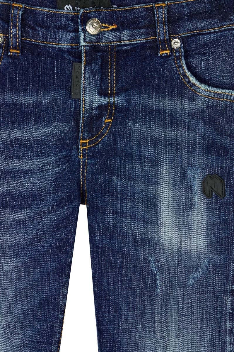 My Brand Base Washed Denim Jeans | DENIM Blauw